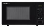 1.1 cu. ft. 1000W Sharp Countertop Black Microwave